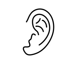 Internal organs line icons