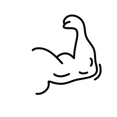 Internal organs line icons