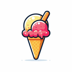 ice cream, food, dessert, cream, background, summer, sweet, ice, cold, chocolate, frozen, creamy, delicious, flavor, dairy, vanilla, cone, waffle, isolated, gelato, colorful, tasty, strawberry, closeu