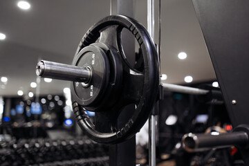 A modern gym featuring high-tech equipment. Spacious workout areas that create an atmosphere of motivation and the pursuit of fitness goals.