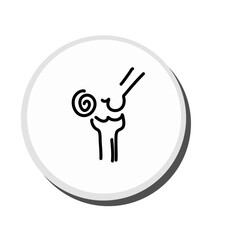 Orthopedic and spine vector icons
