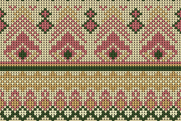 Pink Winter Holiday Seamless Knitted Pattern , Soft rhombus argyle knitting texture geometric vector seamless, chevron stripes knitting