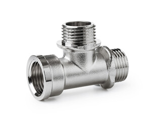 Stainless steel threaded tee fitting