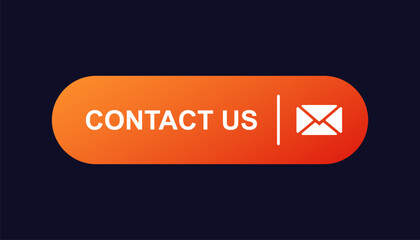 A contemporary Contact Us button featuring an email icon, perfectly crafted for web interfaces and applications