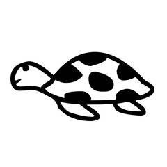 vector illustration of a turtle