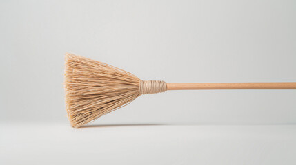 Long Handle Broom with Wooden Handle