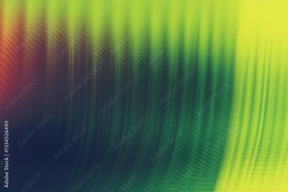 Poster a blurred image of colorful lines and gradients forming patterns