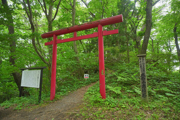 Fototapeta premium 大石神ピラミッド