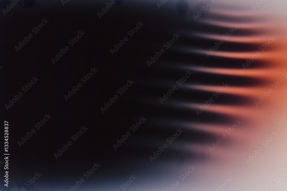 Poster dark and blurred image with lines and gradients of color