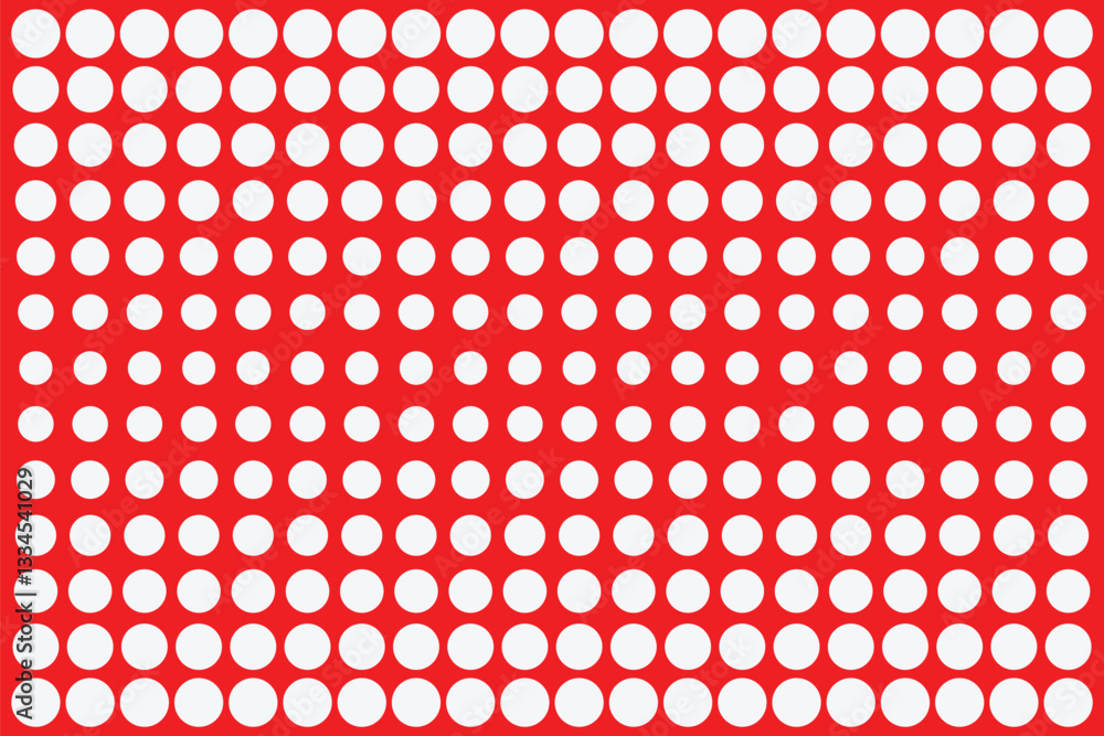 Poster seamless polka dot background. polka dot red black gradient halftone pattern. abstract halftone dots