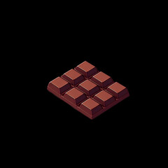 Delicious Melted Chocolate Dripping Sweet and Tempting Treat