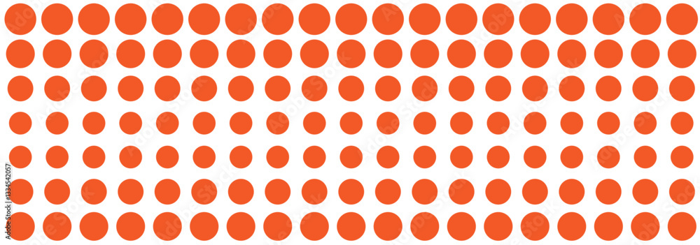 Poster seamless polka dot background. polka dot red black gradient halftone pattern. abstract halftone dots