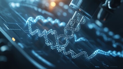 Advanced Technology Analysis of DNA Structure in Laboratory Setting