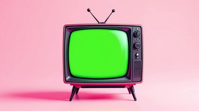 retro tv with retro television