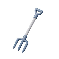 Basic Pitchfork with Three Prongs Icon