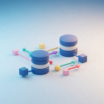 Database. Computer data management