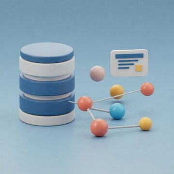Database. Computer data management