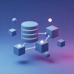 Database. Computer data management