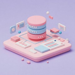 Database. Computer data management