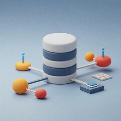 Database. Computer data management