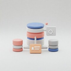 Database. Computer data management