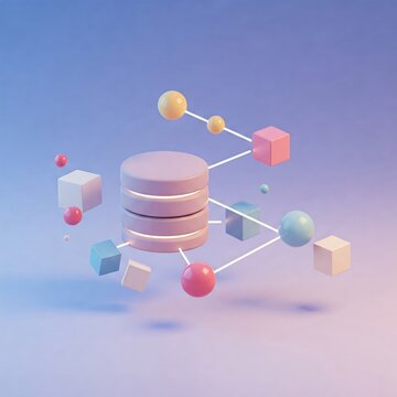 Database. Computer data management