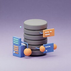 Database. Computer data management