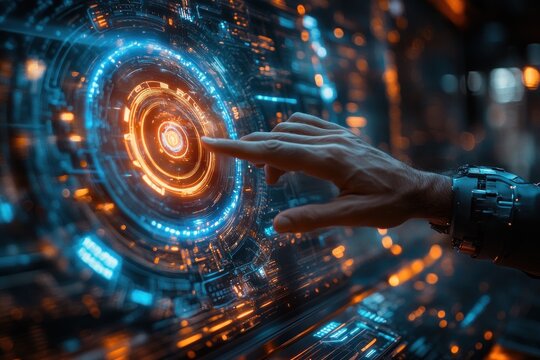 Cybersecurity Alert for Data Protection Against Hacking and Malware Threats in the Digital Workspace