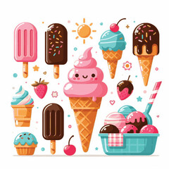 ice cream, dessert, food, background, cream, cold, sweet, ice, creamy, summer, chocolate, flavor, delicious, vanilla, dairy, frozen, gelato, closeup, tasty, isolated, fresh, strawberry, waffle, textur