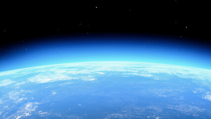 Stunning View of Earth from Space – High-Resolution Planet Photography