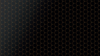 abstract black background with gold gradient