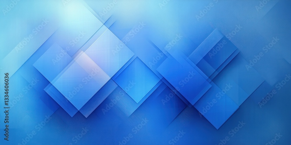Aufkleber blue abstract background with geometric patterns and technology lines for modern digital art and bus
