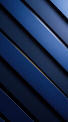 Obraz premium A close-up view of sleek blue lines creating a modern abstract pattern.