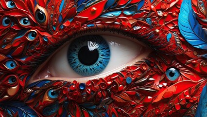"Geometric Eyes: A Symmetry of Patterns"