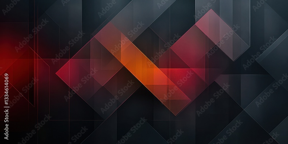 Poster abstract black and gray geometric design with soft rectangles in minimalist style and luxury texture