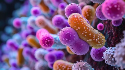 Microscopic View of Legionella Pneumophila Bacteria