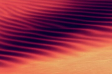 Fototapeta premium Abstract design of a color gradient with layered wave pattern