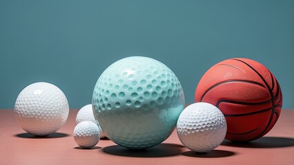 "3D Sports Icon Collection: Enhancing Healthy Lifestyles through Recreation"