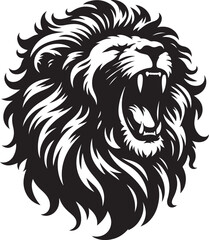 Lion Silhouette Vector Bundle | Premium Roaring King Design Pack