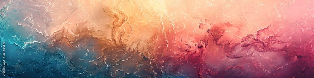Poster elegant and mesmerizing abstract background with fluid art texture showcasing a vibrant gradient of 