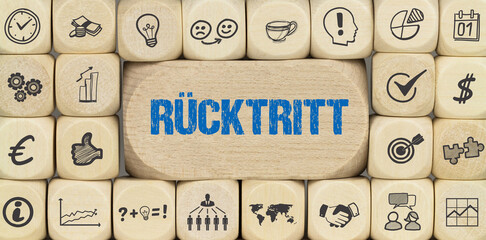 Rücktritt	
