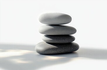 Zen Stones Balance Relaxation Harmony Spa Tranquil Art Freedoms Therapy