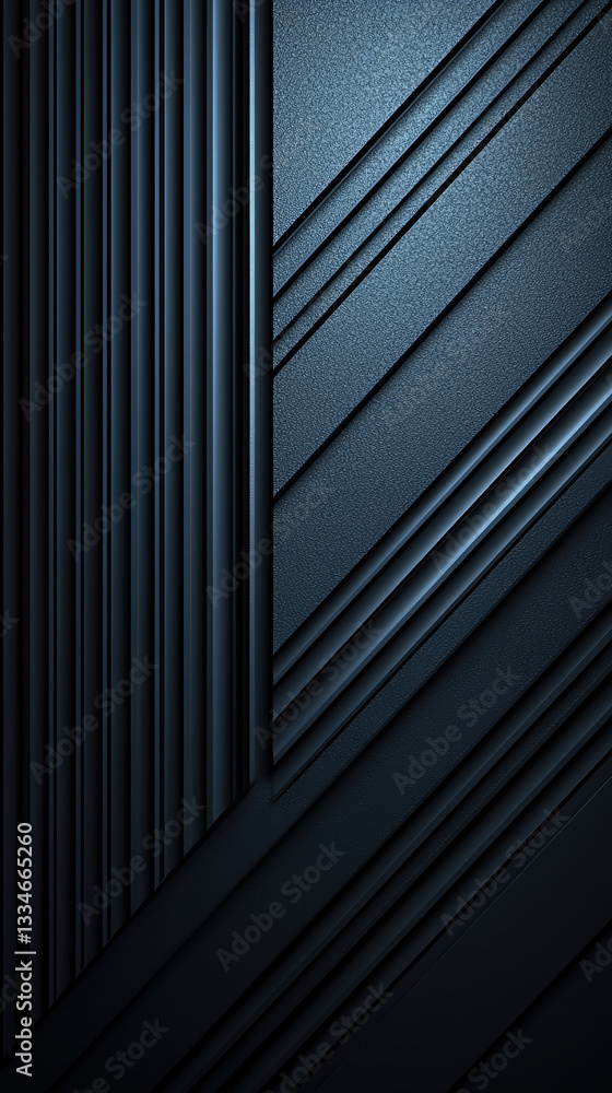 Poster minimalist dark background with subtle geometric patterns and lines