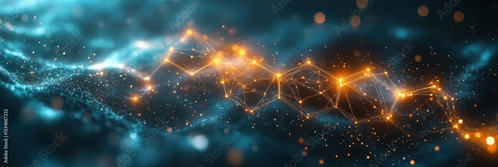 Poster futuristic medical technology background with hexagonal patterns and soft gradients for health care 