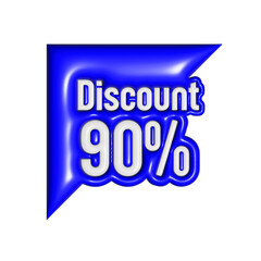Discount 90% in 3d design