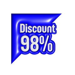 Discount 98% in 3d design