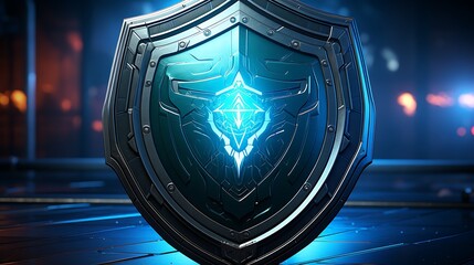 Futuristic Shield: A Digital Fortress