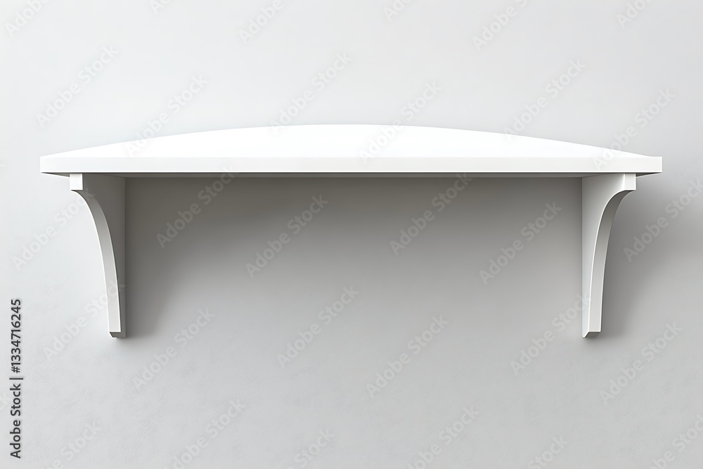 Poster white isolated empty 3d rendering showcase background podium racked display shop blank store market 