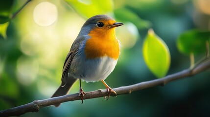 Obraz premium close up of bird is sitting on the bench in the nature, bird in the nature