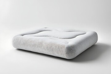 Modern Abstract Upholstered Cushion